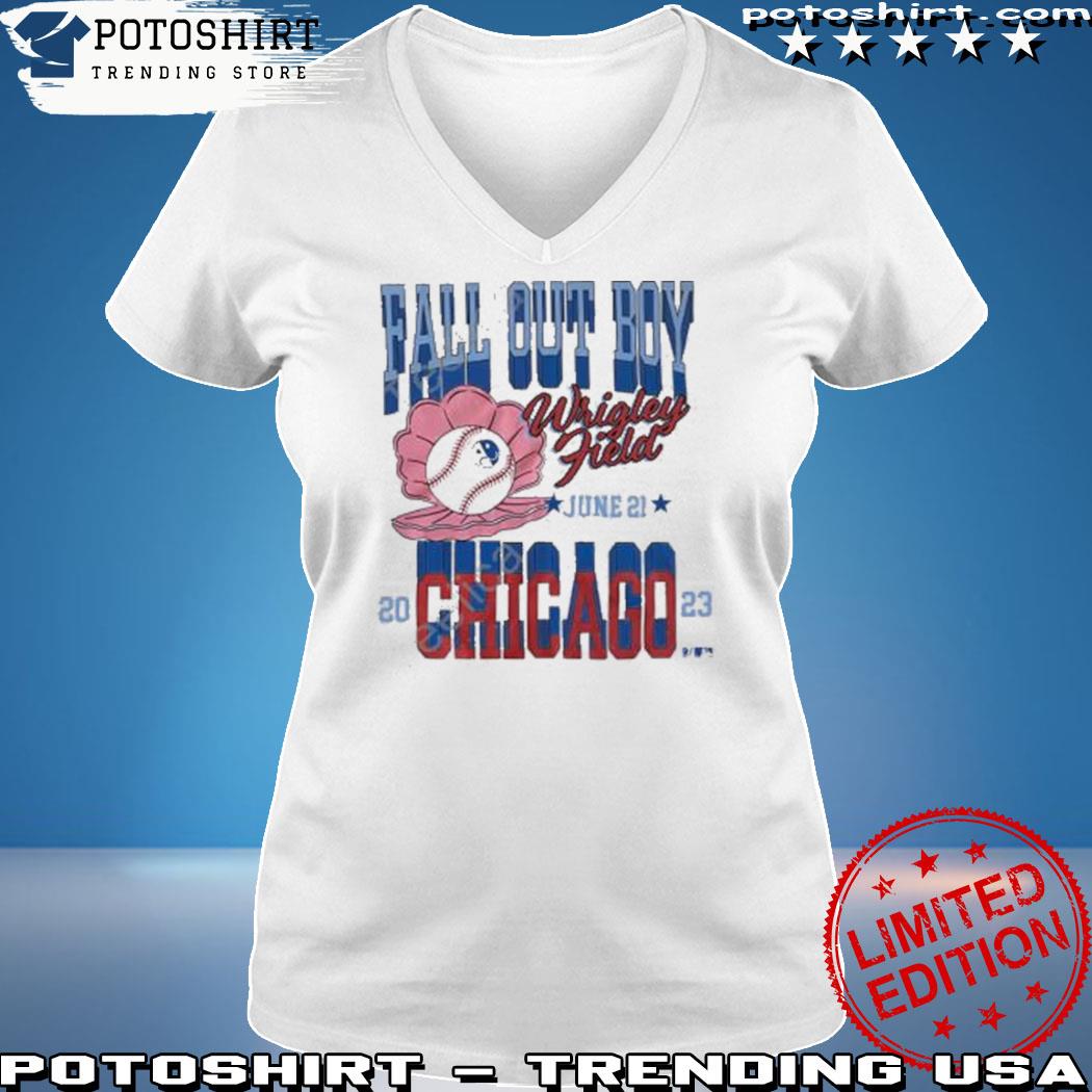 Chicago Cubs - Wrigley Field (Blue) Team Colors T-Shirts