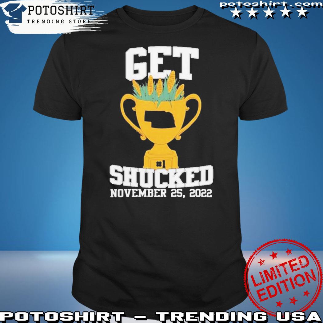 Product get shucked Nebraska cornhuskers champion shirt