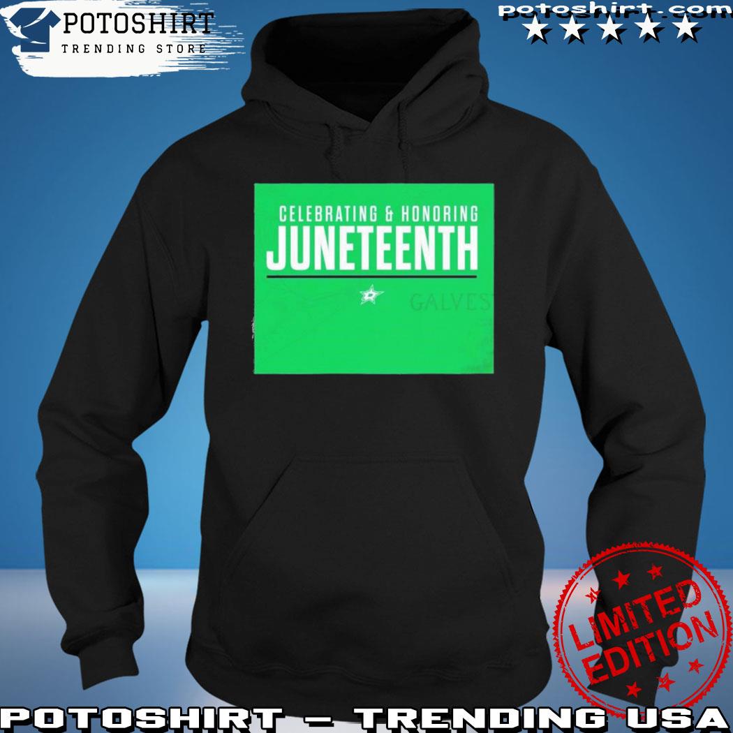 Product happy juneteenth Dallas stars s hoodie