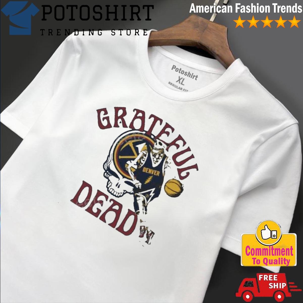 Grateful Dead Denver Nuggets shirt, hoodie, sweater, long sleeve