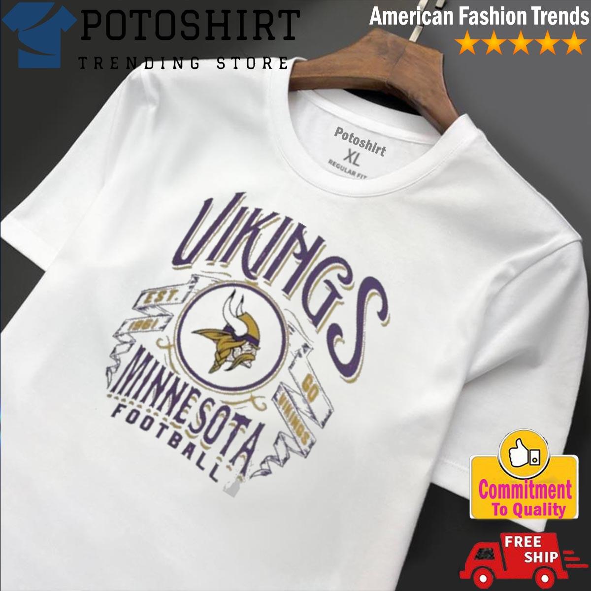 Product minnesota vikings men's NFL x darius rucker collection by fanatics  white vintage Football shirt, hoodie, sweater, long sleeve and tank top