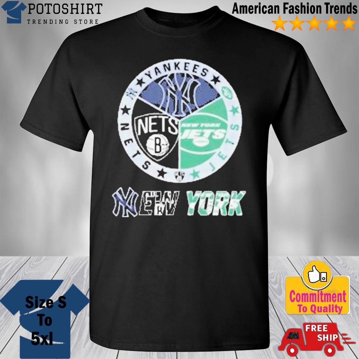 New York Mets Jets And Nets Logo Shirt, hoodie, sweater, long sleeve and  tank top