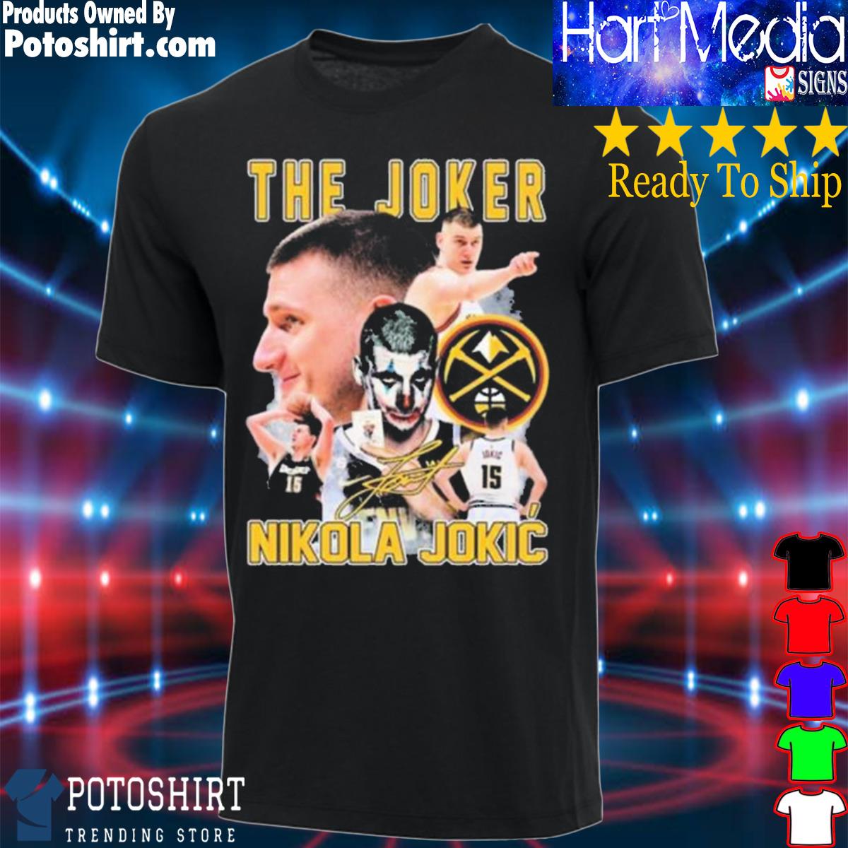 Nikola Jokic MVP Denver Joker T-Shirt