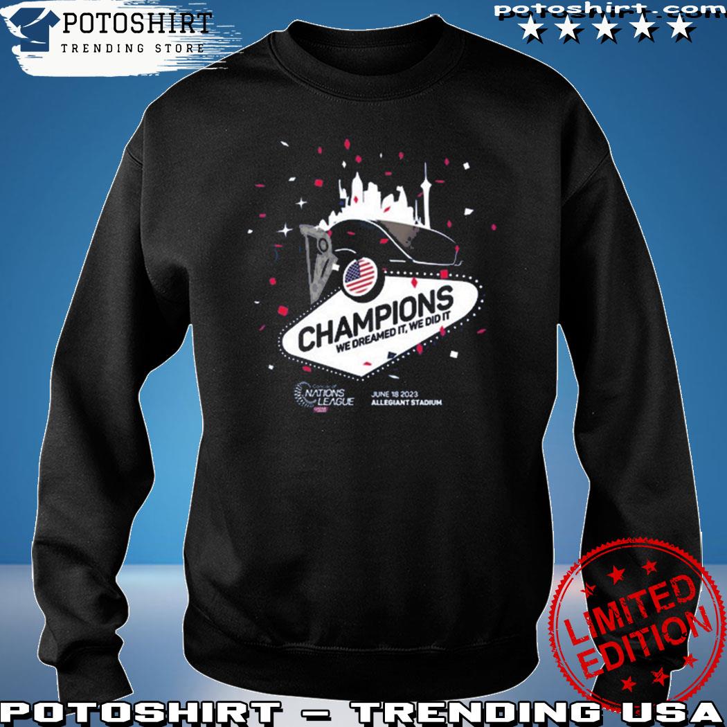 : United State Champions of the CONCACAF Nations League Finals  Long Sleeve T-Shirt : Clothing, Shoes & Jewelry