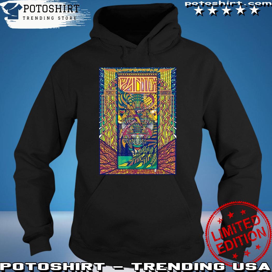 Product widespread Panic Red Rock Morrison, CO Event Poster s hoodie