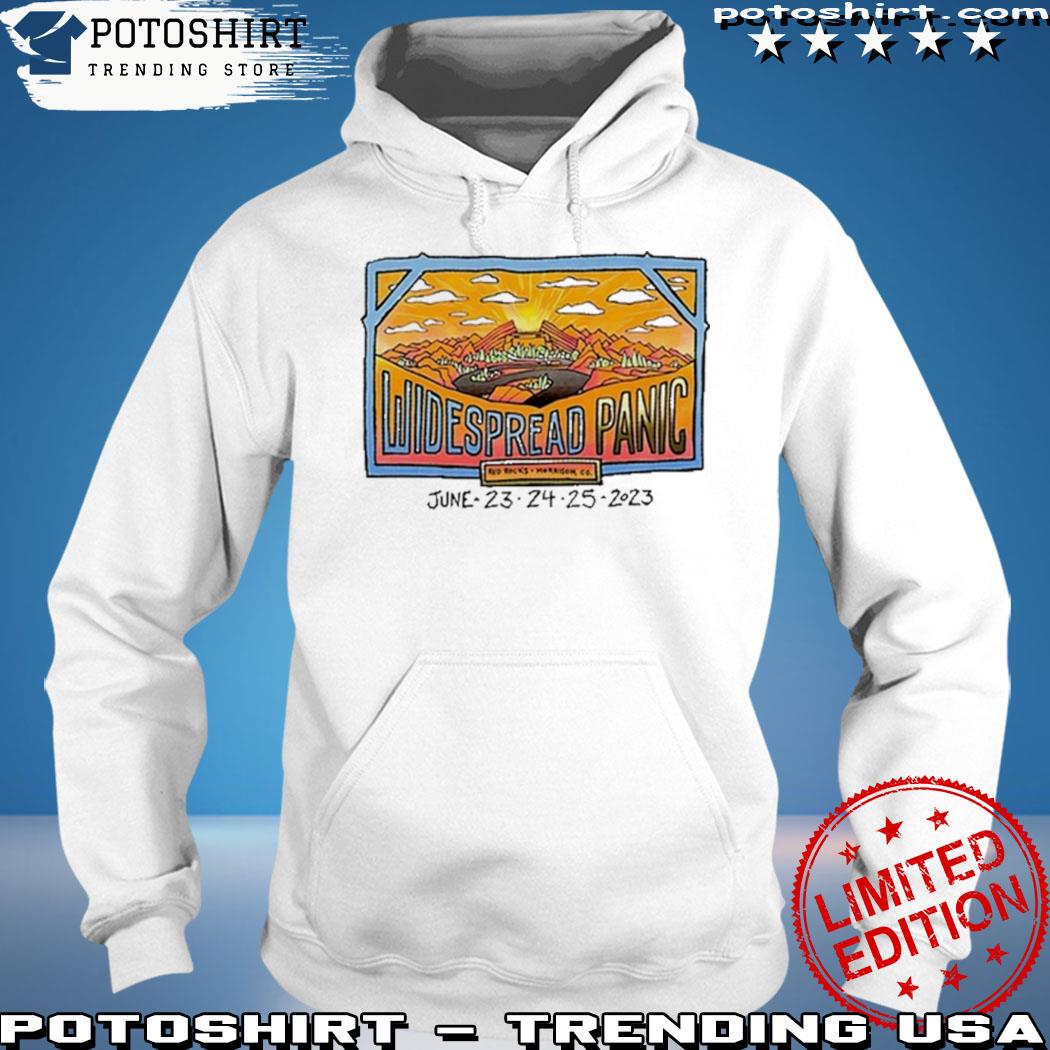 Product widespread Panic Red Rocks Event Shirt hoodie