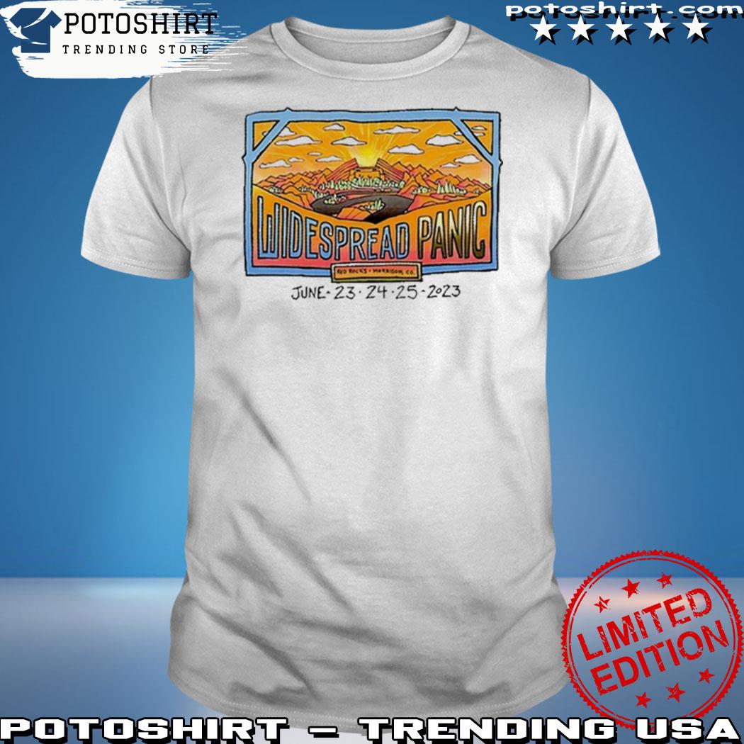 Product widespread Panic Red Rocks Event Shirt