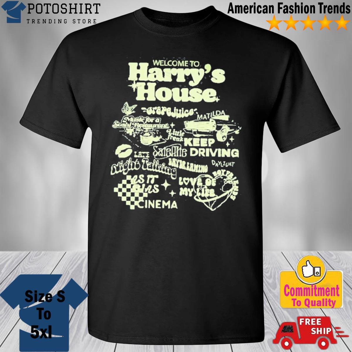 Harrys House Custom Print Harry Styles Shirt – Jerry Clothing