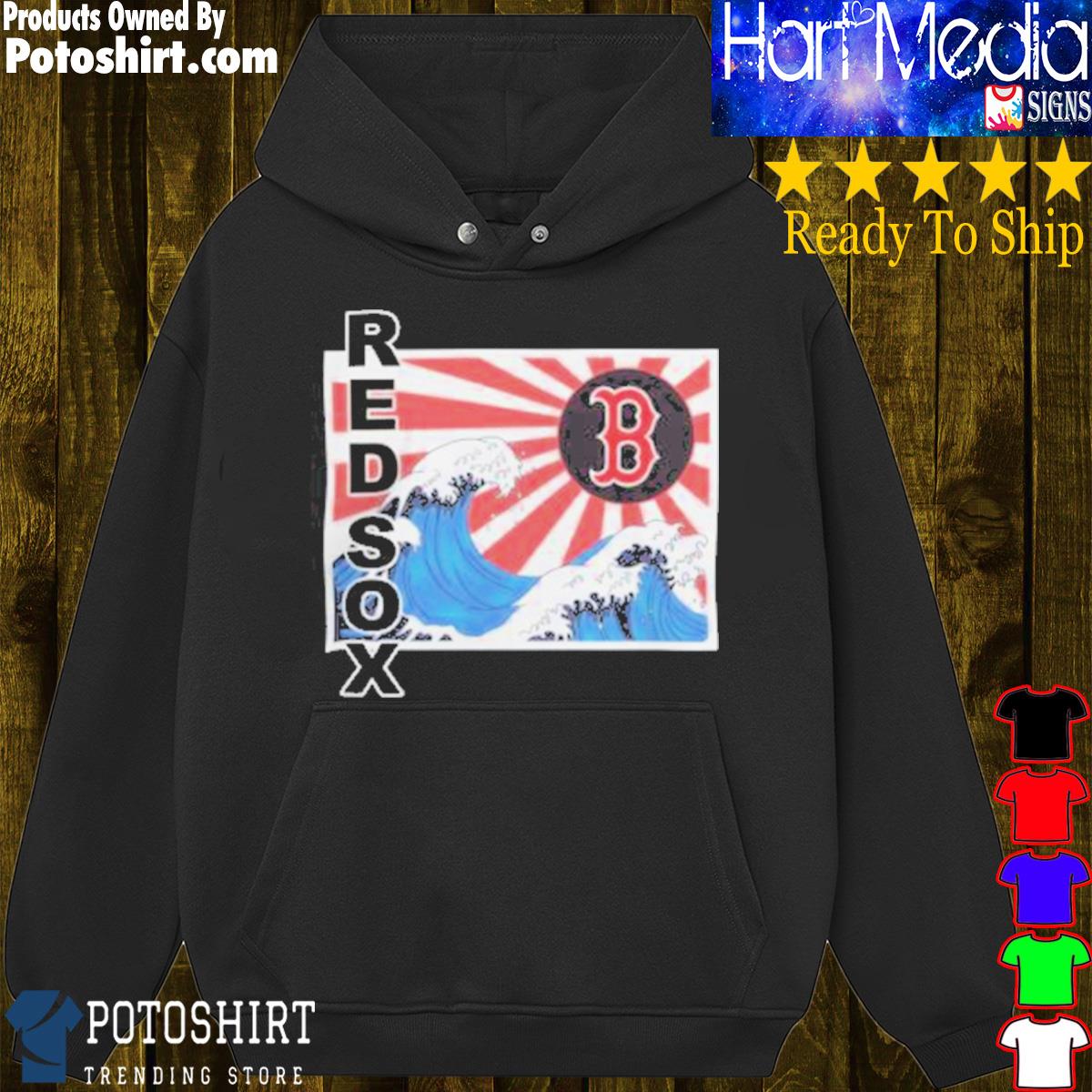 Official Boston Baseball Tonal Wave Logo shirt, hoodie, sweater, long  sleeve and tank top