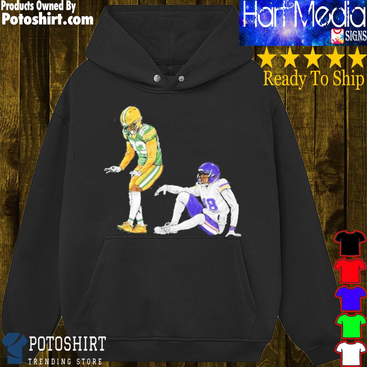 Cheesehead TV ja gritty aaron nagler s hoodie