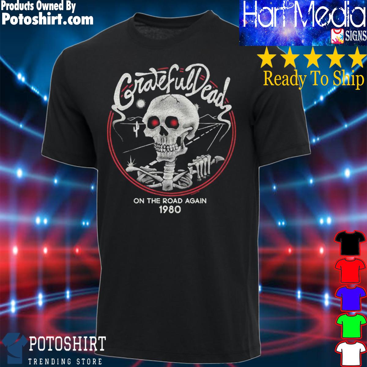 Grateful Dead Skull logo 2023 shirt, hoodie, sweater, long sleeve and tank  top