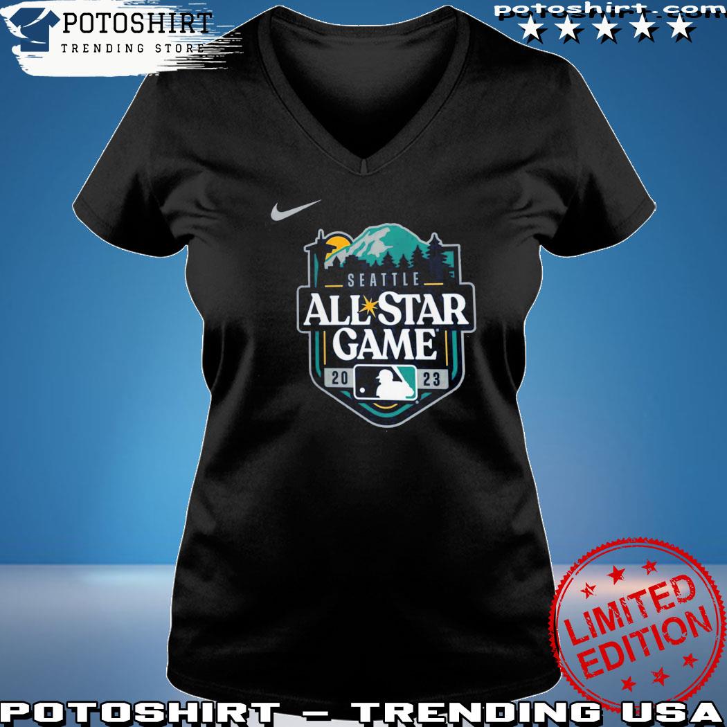 Seattle All Star Game Wordmark 2023 Mlb Shirt