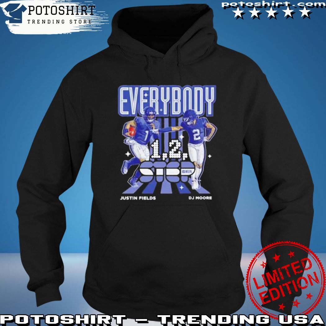 Official Best D.J. Moore And Justin Fields Everybody Chicago Bears 1 2 Step  shirt, hoodie, longsleeve, sweater