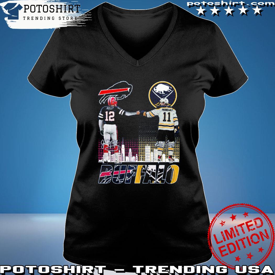 Official buffalo Bills Kelly And Sabres Perreault City Champion T Shirt,  hoodie, sweater, long sleeve and tank top