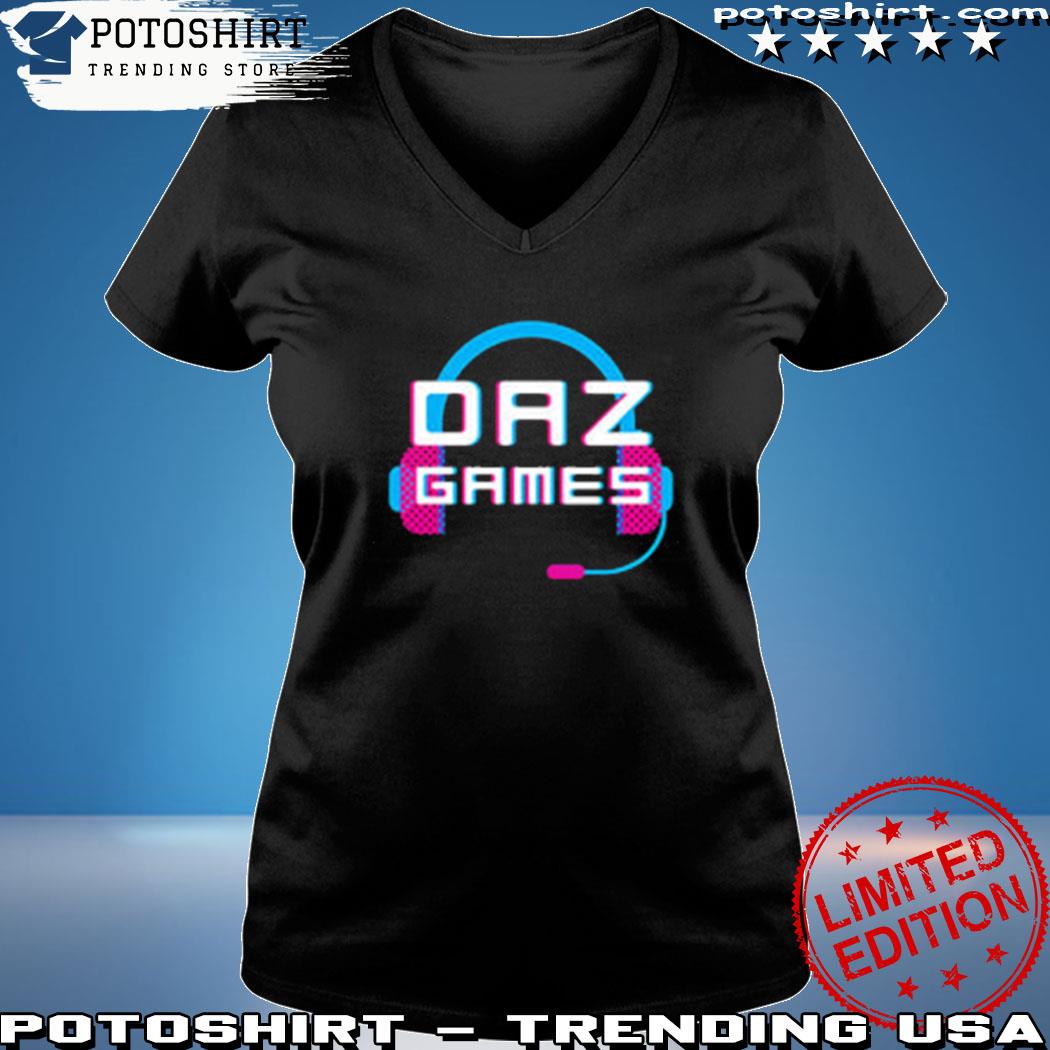 Official daz black merch daz games headset shirt, hoodie, sweater, long  sleeve and tank top