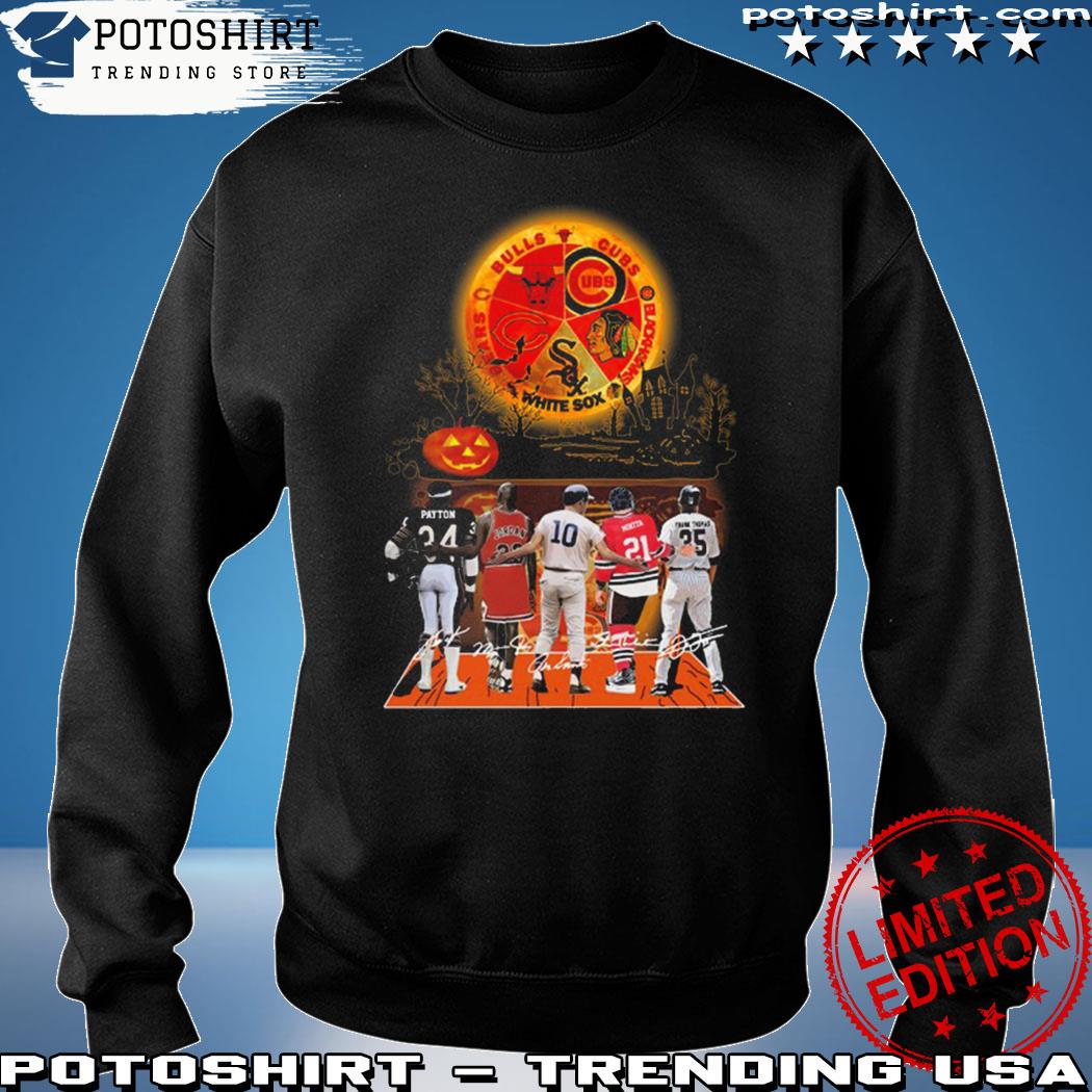 Official halloween Chicago Cubs bulls white sox bears and