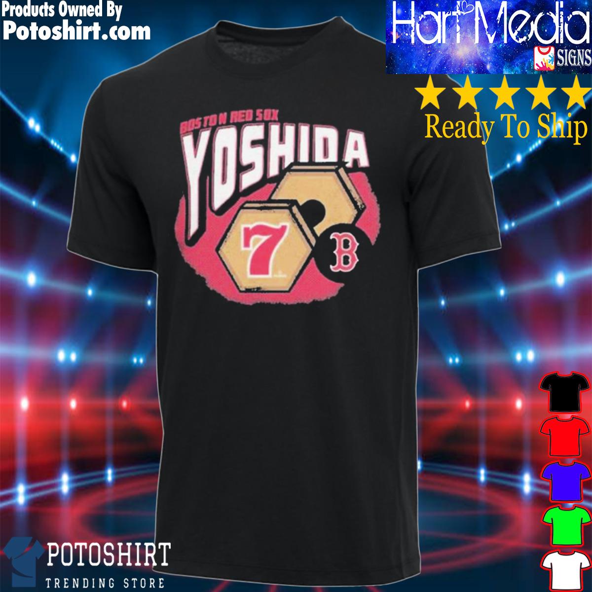Official Product boston red sox baseball masataka yoshida shirt