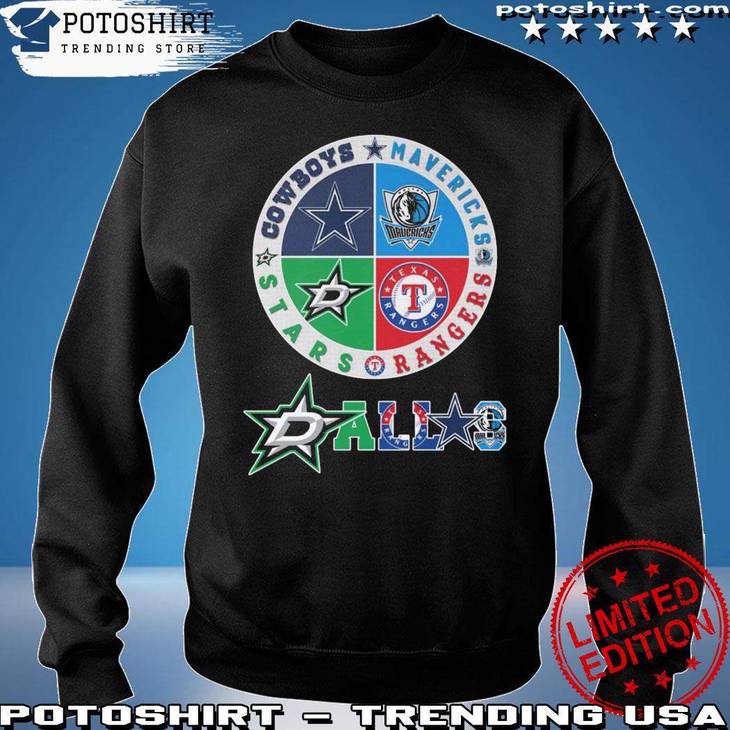 Official Dallas Cowboys Mavericks Stars And Rangers Logo Shirt, hoodie,  sweater, long sleeve and tank top