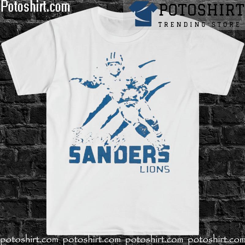 Detroit Lions Barry Sanders Homeage Shirt