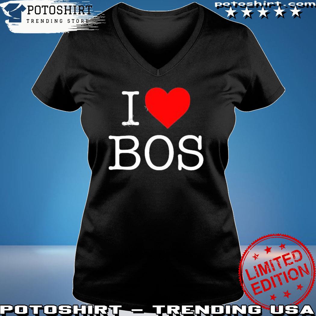 I Love Bos Hoodie, Custom prints store