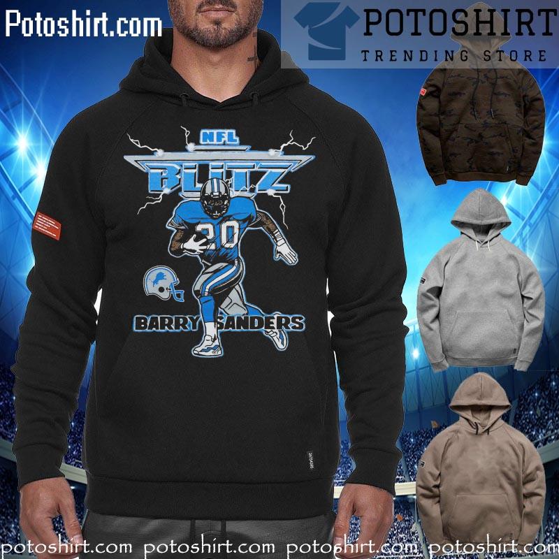 Official Product nfl Blitz Lions Barry Sanders Shirt, hoodie, sweater, long  sleeve and tank top