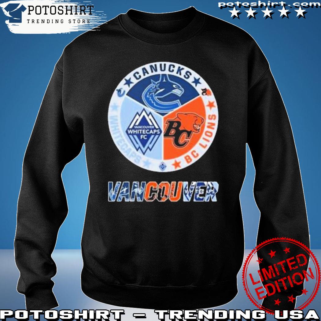 Round Blue Logo Vancouver Canucks T-shirt,Sweater, Hoodie, And