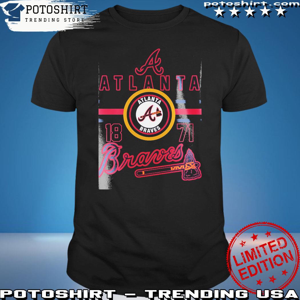 Atlanta Braves With Logo MLB logo T-shirt, hoodie, sweater, long sleeve and  tank top