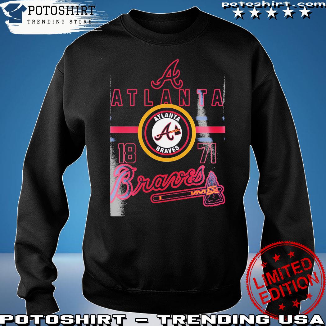 Atlanta Braves With Logo MLB logo T-shirt, hoodie, sweater, long sleeve and  tank top