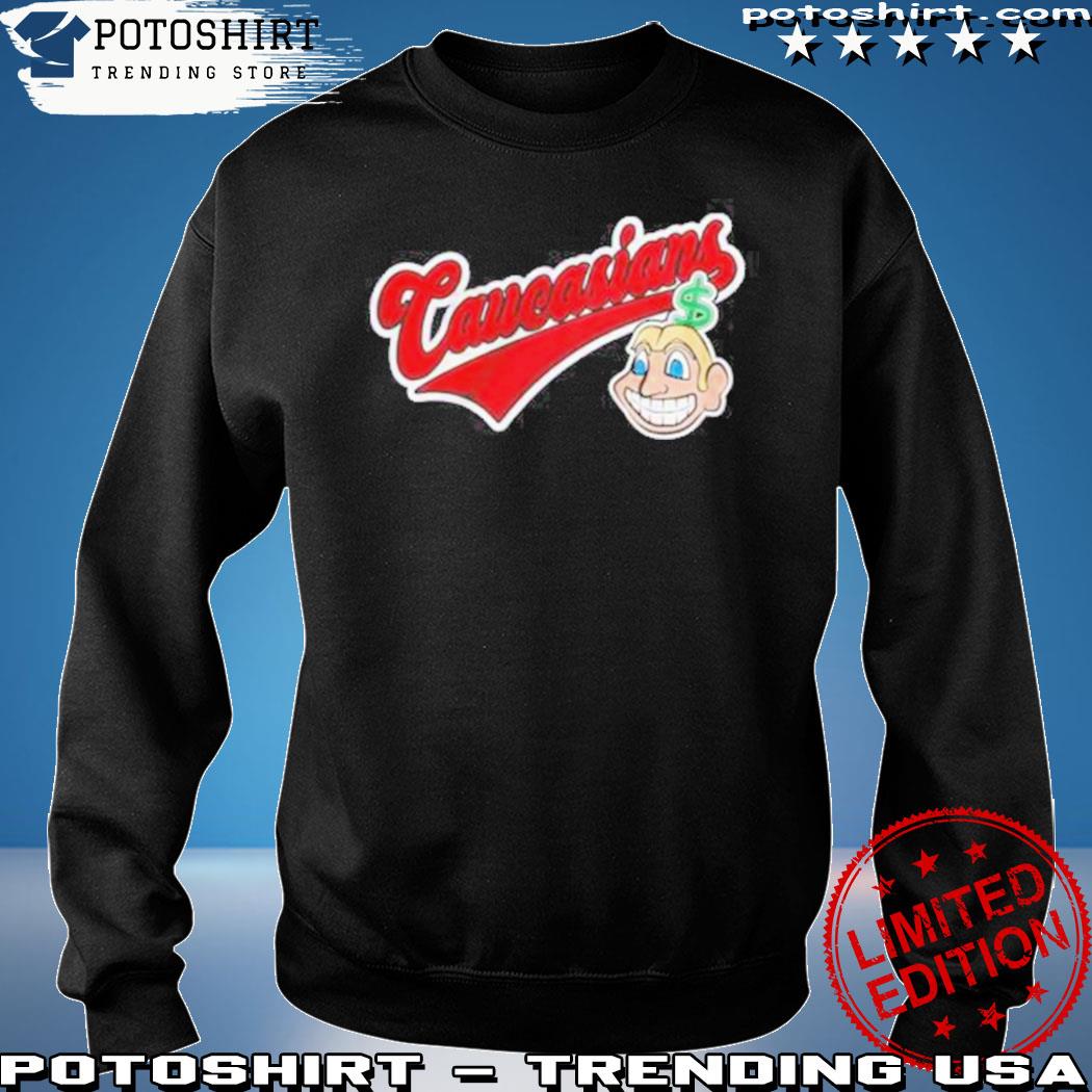 Bomani Jones Cleveland Indians Caucasians Shirt, hoodie, sweater