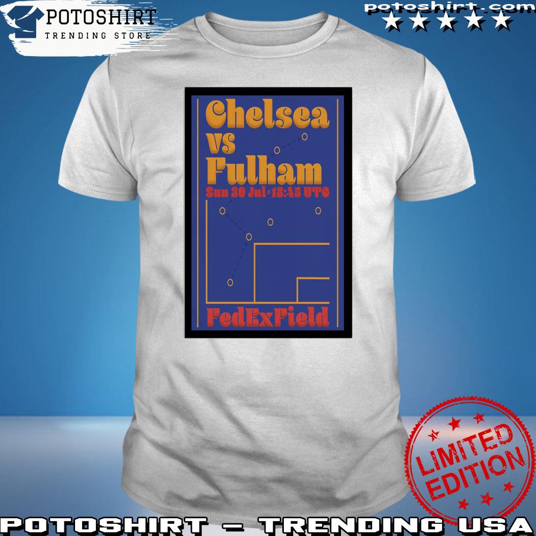 Product chelsea Vs Fulham Premier League Summer Series 2023 Poster shirt