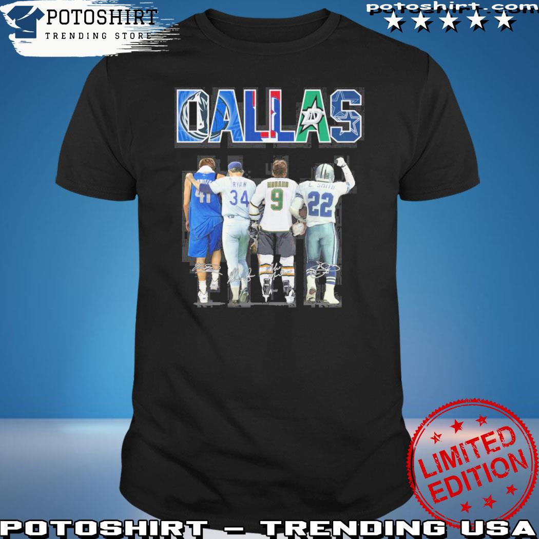 Official dallas Cowboys Stars Mavericks Texas Rangers Legend Team