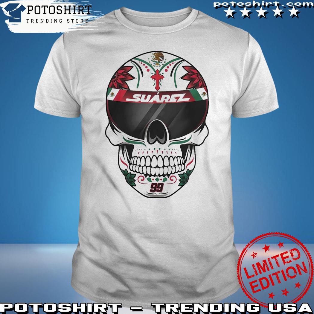 Product daniel Suarez Racing Store Helmet Visor Skull T-Shirt