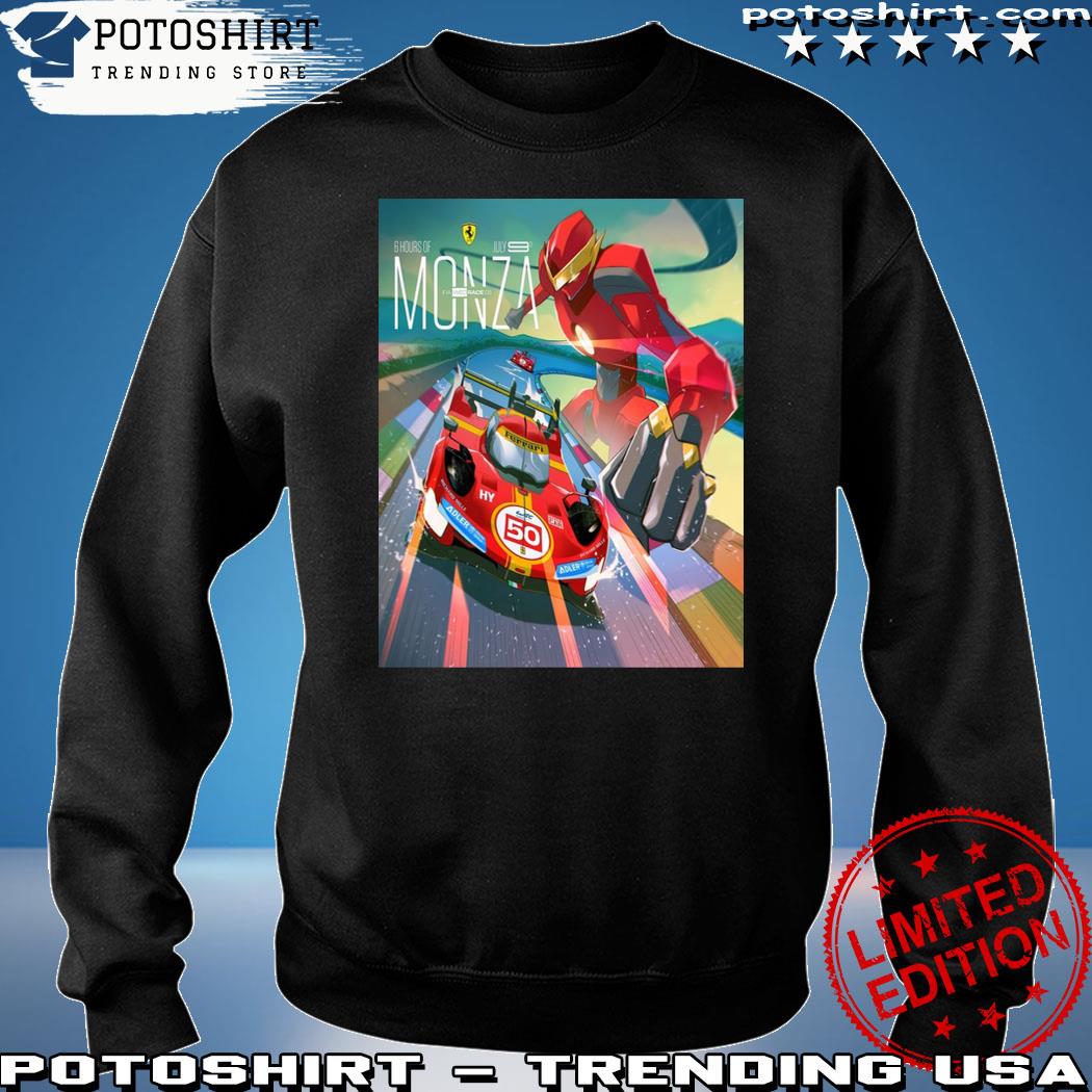 Ferrari's monza poster 2023 shirt, hoodie, sweater, long sleeve and tank top