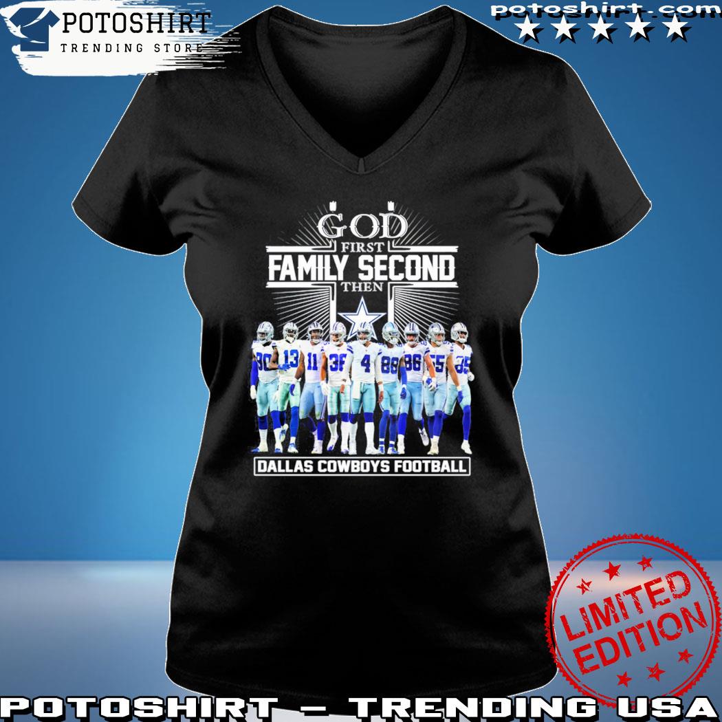 San Francisco 49ers Shirt God First Family Second - High-Quality Printed  Brand