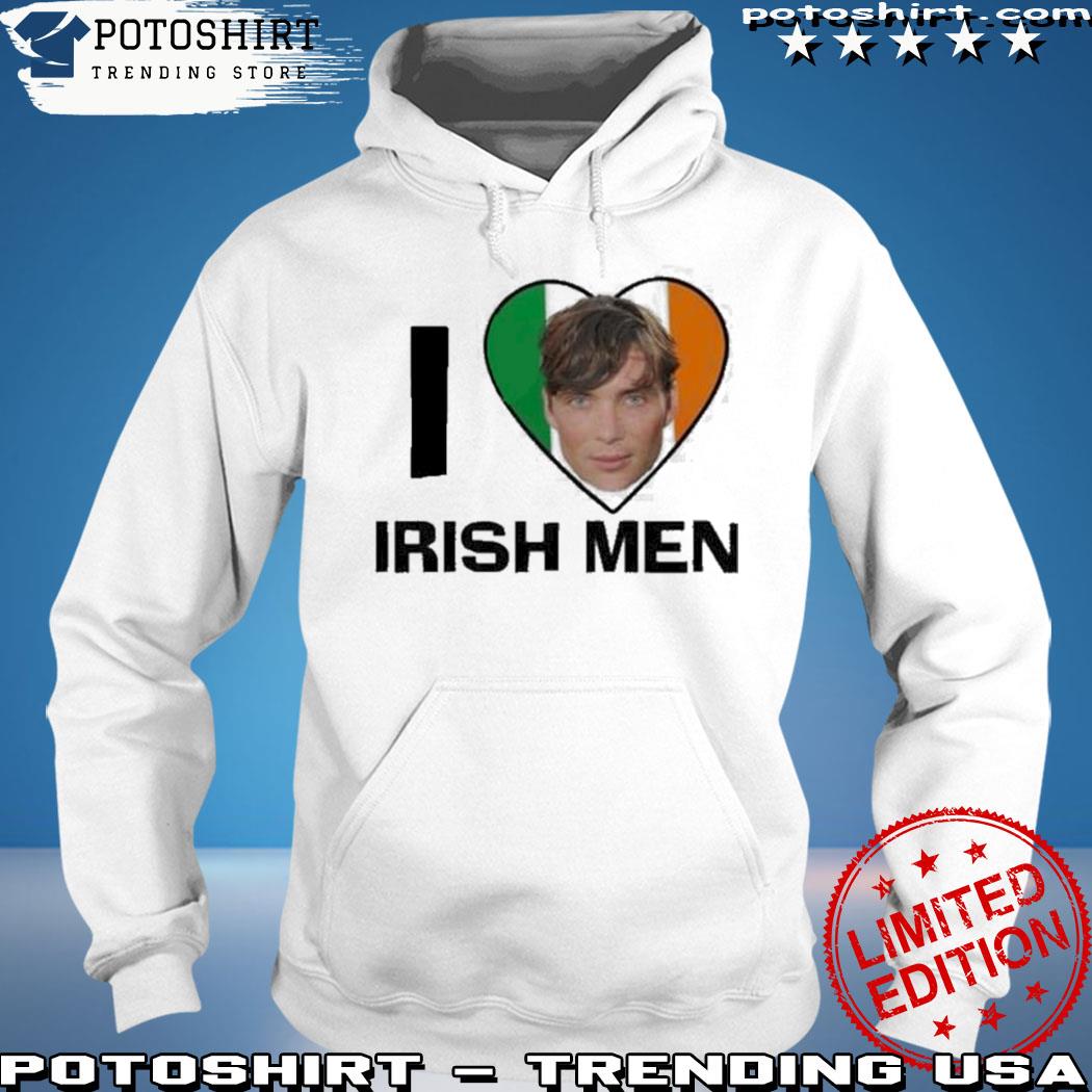 Product i love irish men cillian murphy funny s hoodie