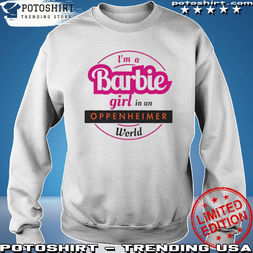 Barbie The Movie Logo Long Sleeve Shirt M