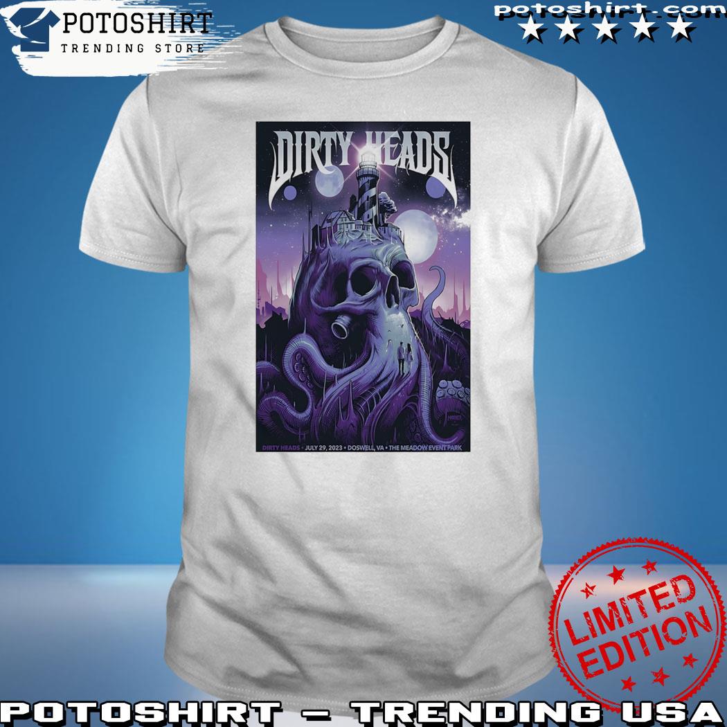 Product july 29, 2023 Dirty Heads Tour The Meadow Event Park Doswell, VA Poster shirt