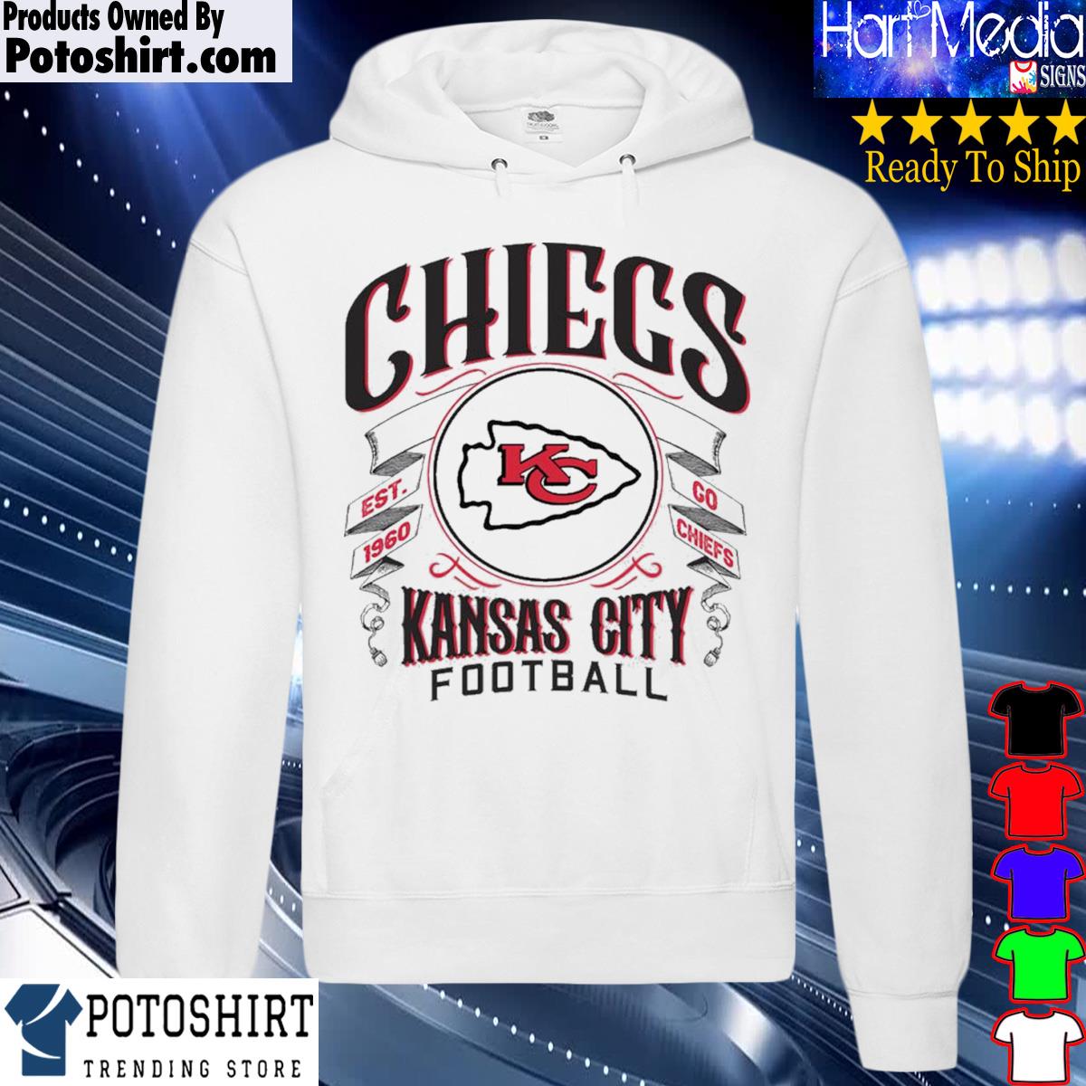 Kansas City Chiefs Go Chiefs Est 1960 T Shirt, hoodie, sweater and long  sleeve