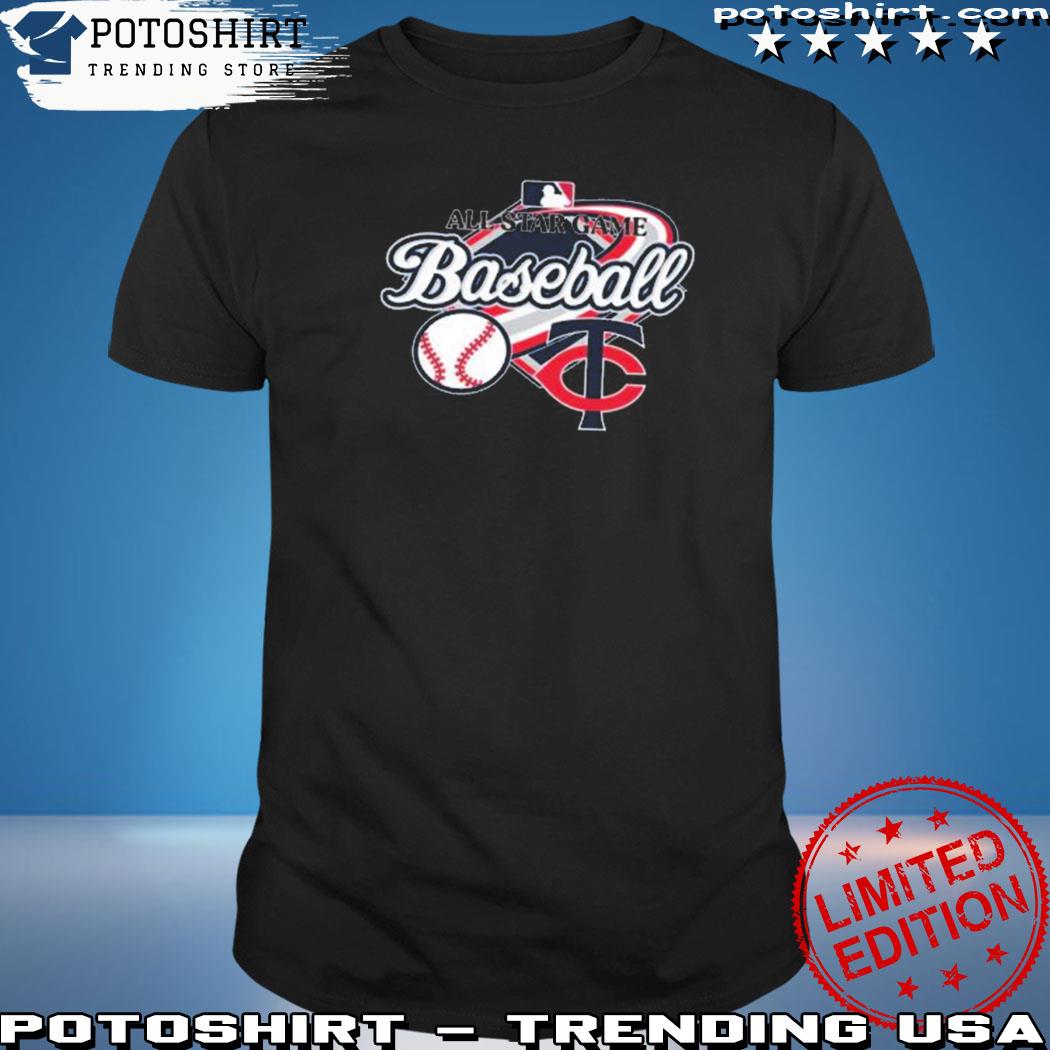 Product minnesota twins all star game baseball logo 2023 shirt