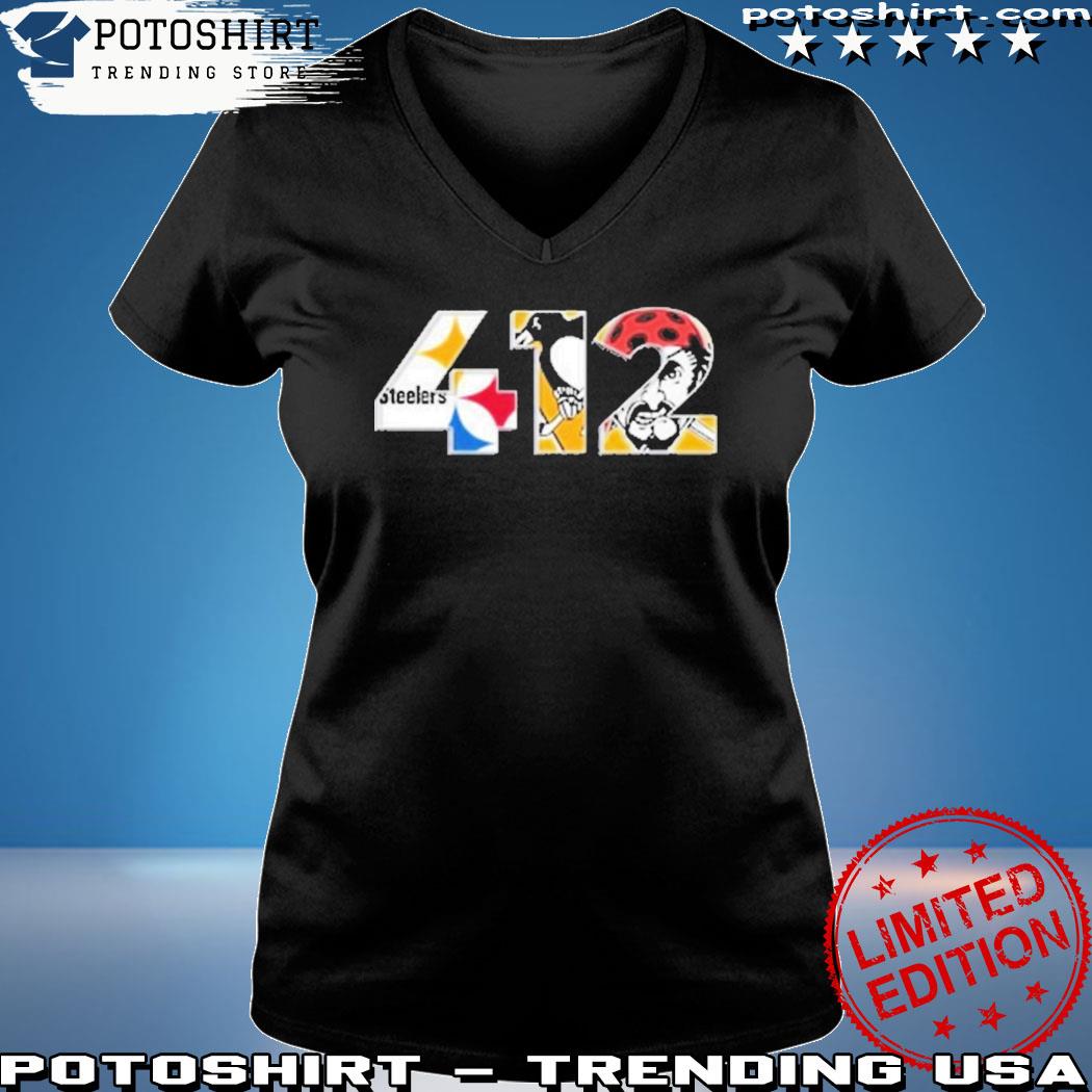 412 steelers shirt