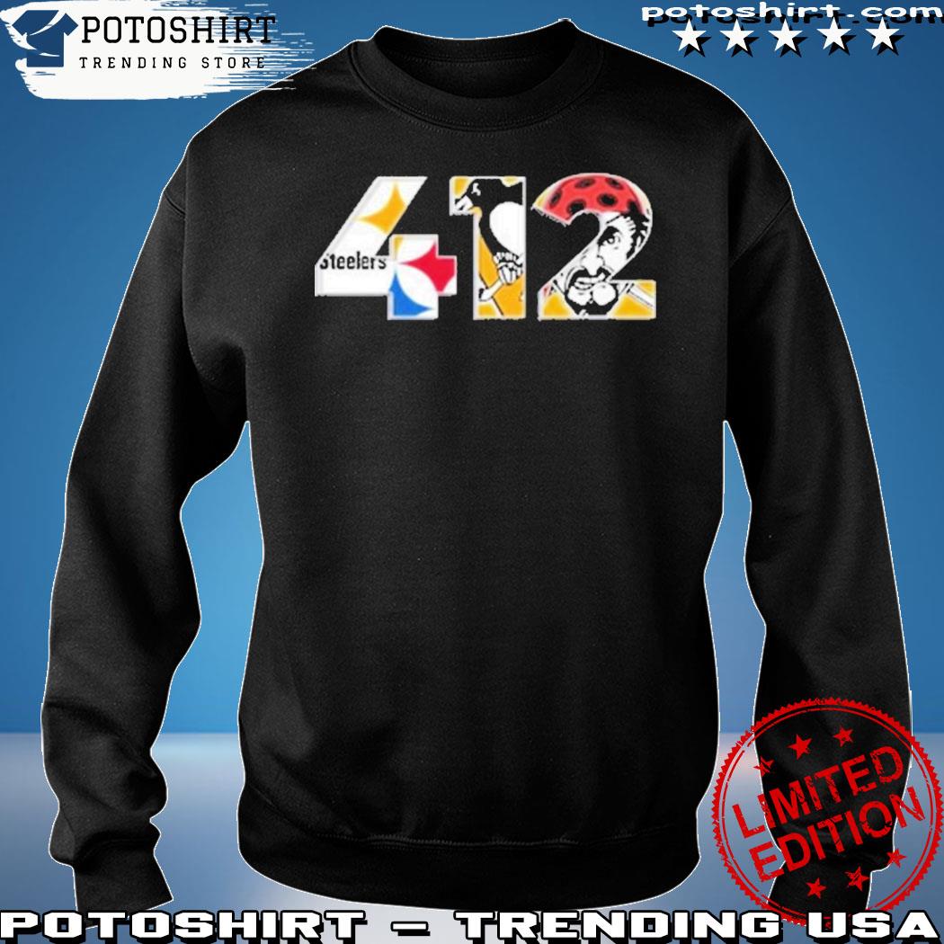 Area Code - 412 - Sports Teams for Pittsburgh Long Sleeve T-Shirt