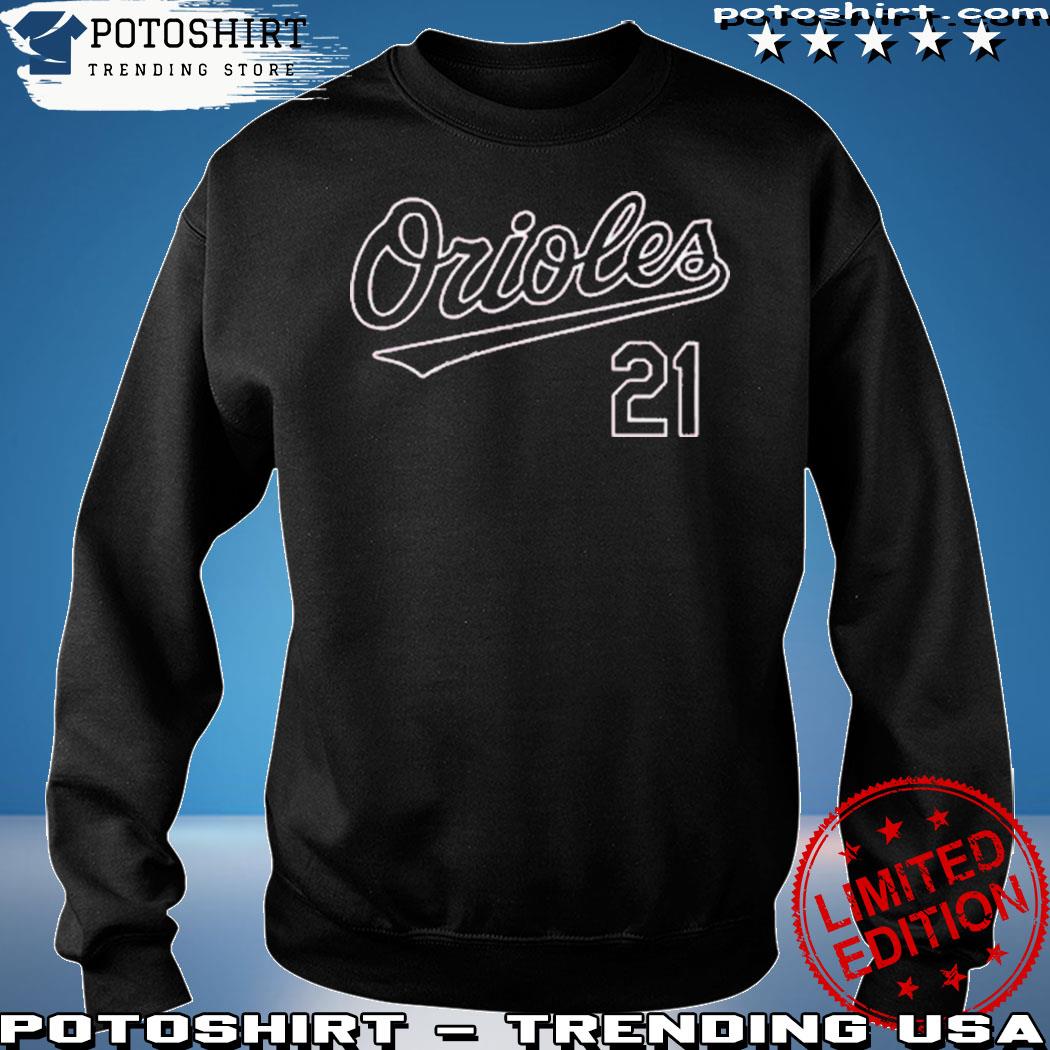 Product orioles austin hays 21 shirt, hoodie, sweater, long sleeve