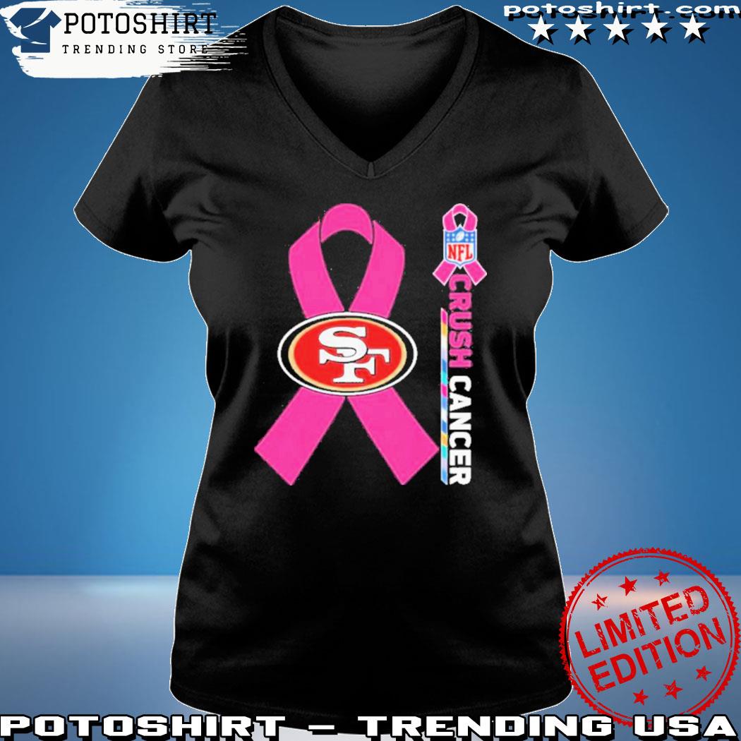 Product san francisco 49ers NFL crush cancer 2023 shirt, hoodie