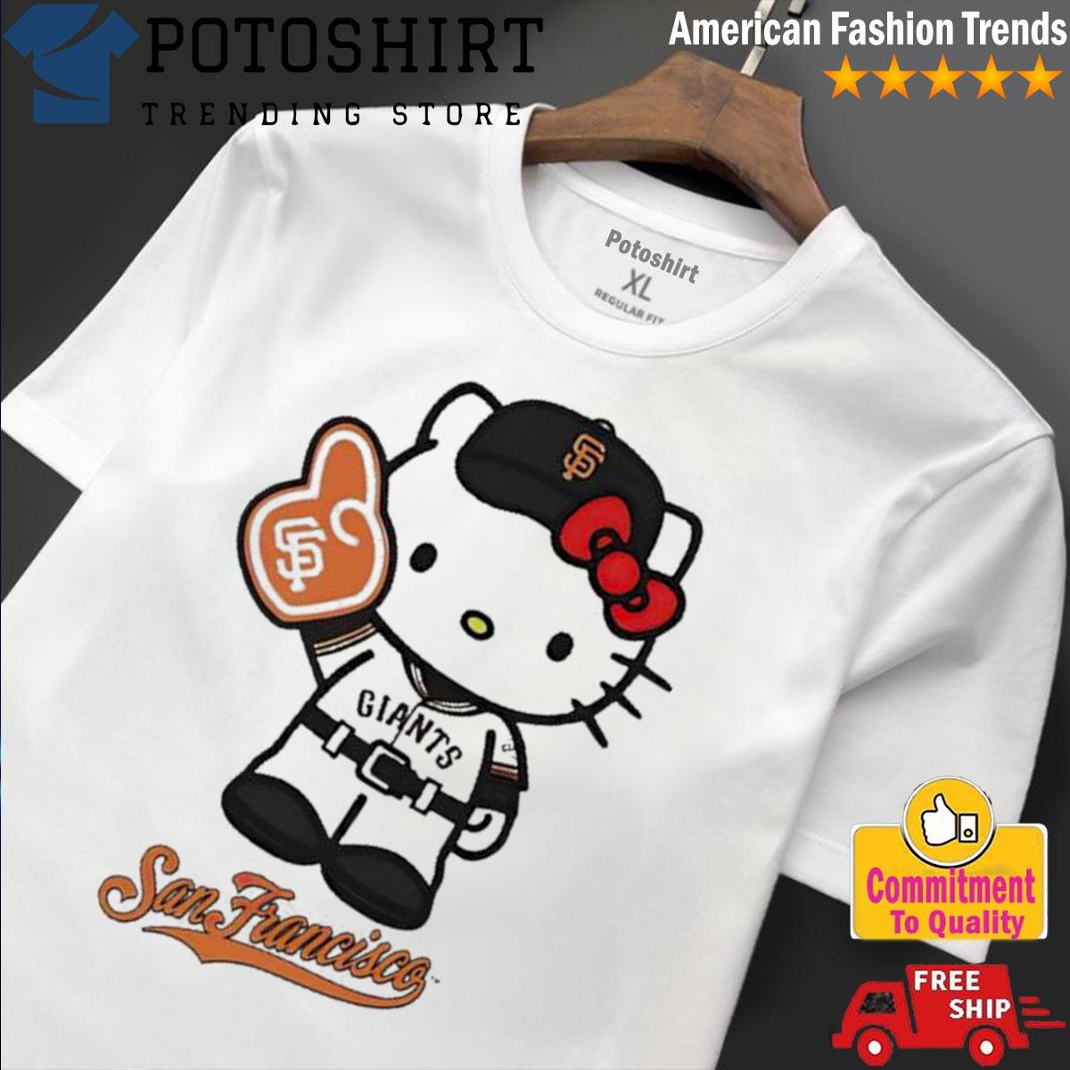 Hello Kitty San Francisco Giants New Shirt, Custom prints store