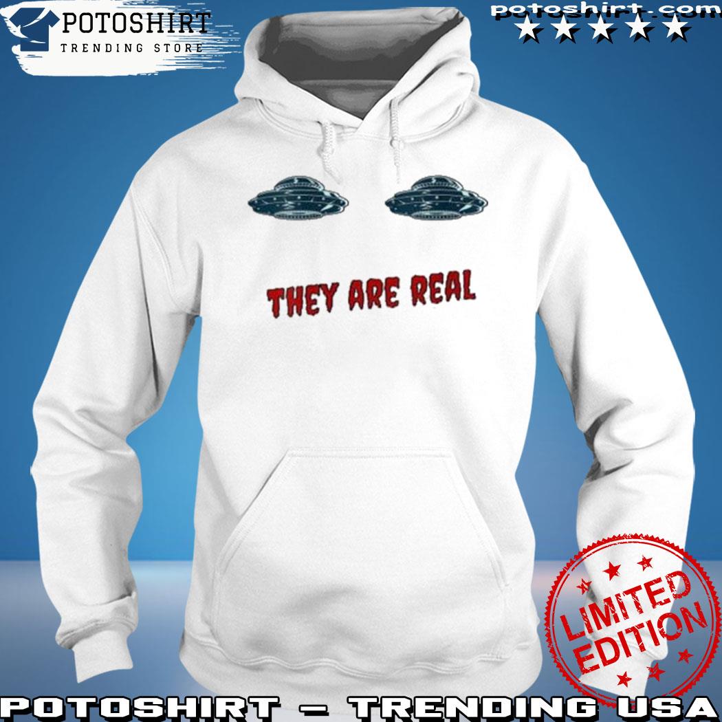Product ufo boobs they are real new s hoodie