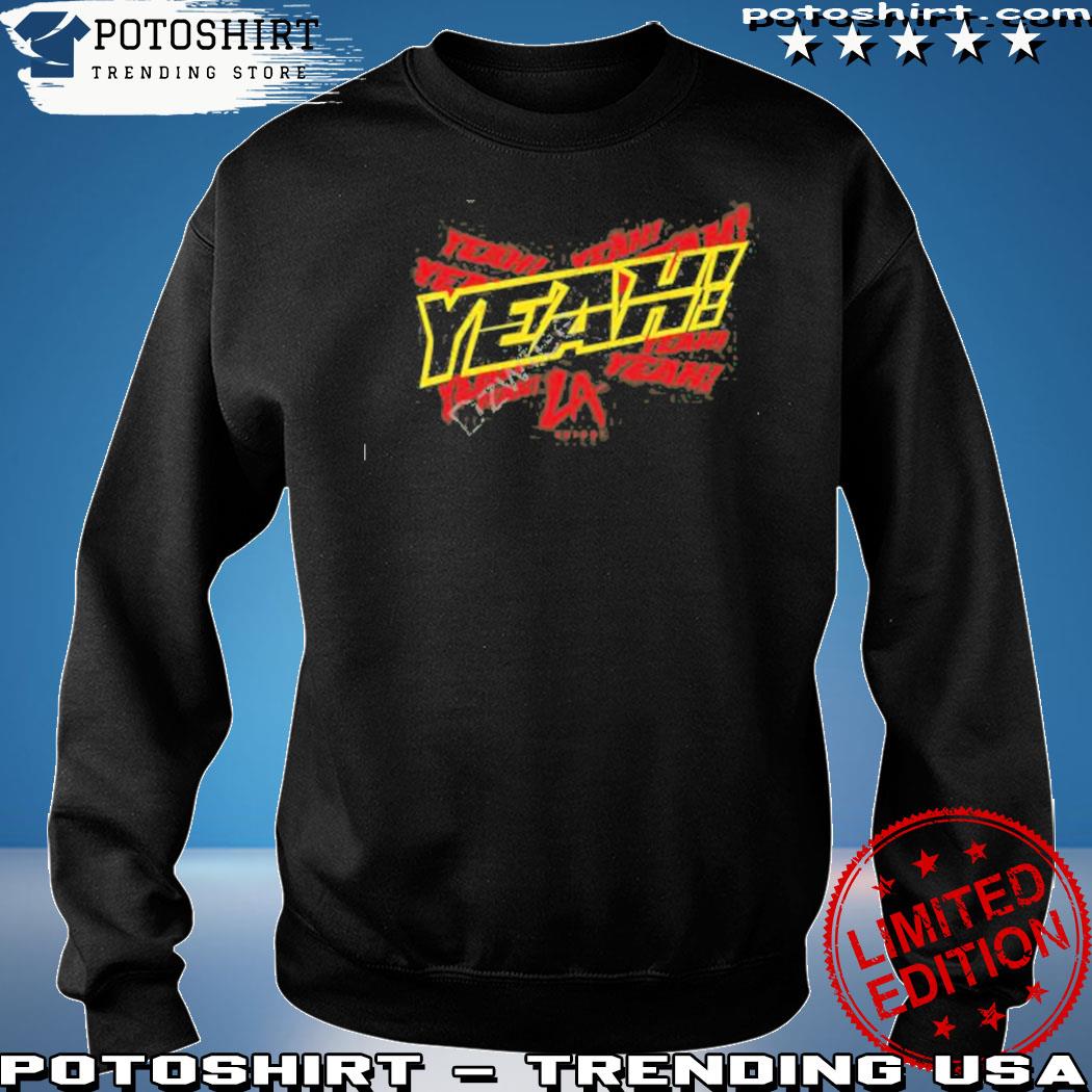 Official men's Black LA Knight YEAH! T-Shirt, hoodie, sweater, long sleeve  and tank top