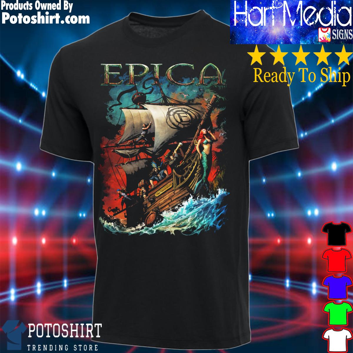 Product zsófia danková epica pirates of the caribbean shirt, hoodie,  sweater, long sleeve and tank top