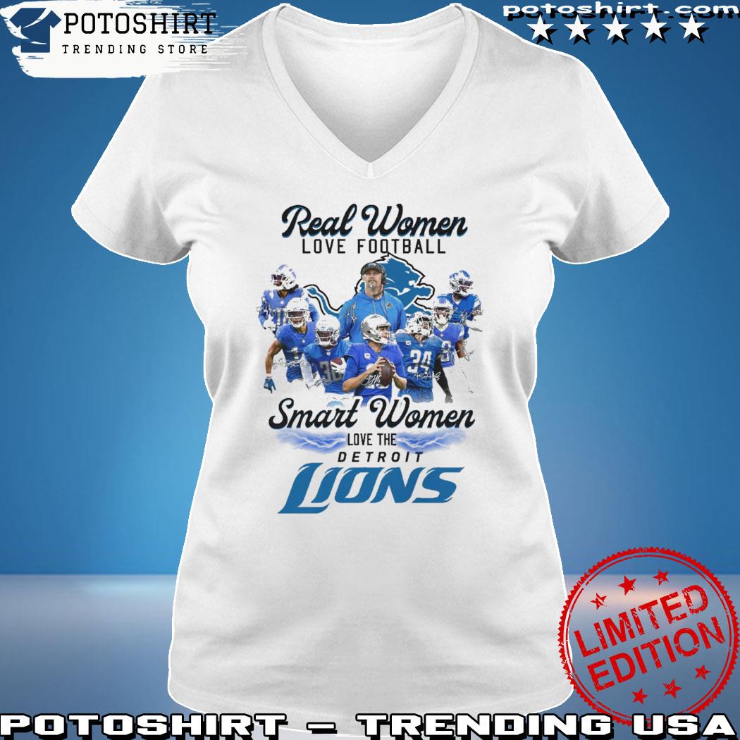 Official real Women Love Football Smart Women Love The Detroit