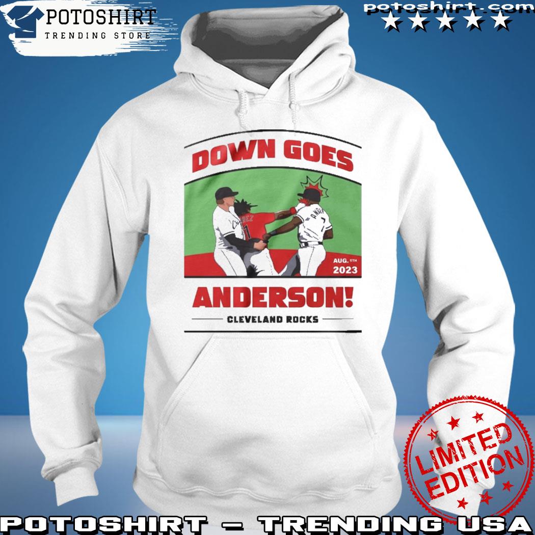 Jose Ramirez Down Goes Tim Anderson T-Shirt, hoodie, sweater, long sleeve  and tank top