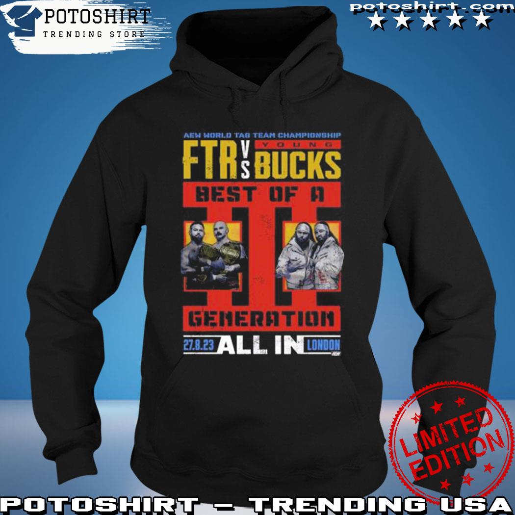 Official all In 2023 Matchup FTR vs. Young Bucks Tee Shirt hoodie